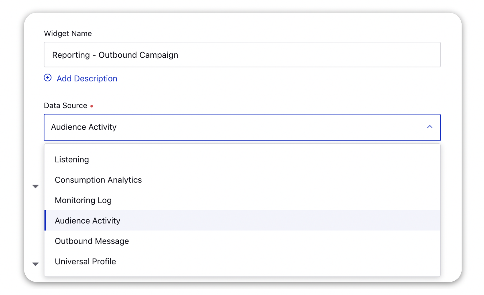 Audience Activity Report