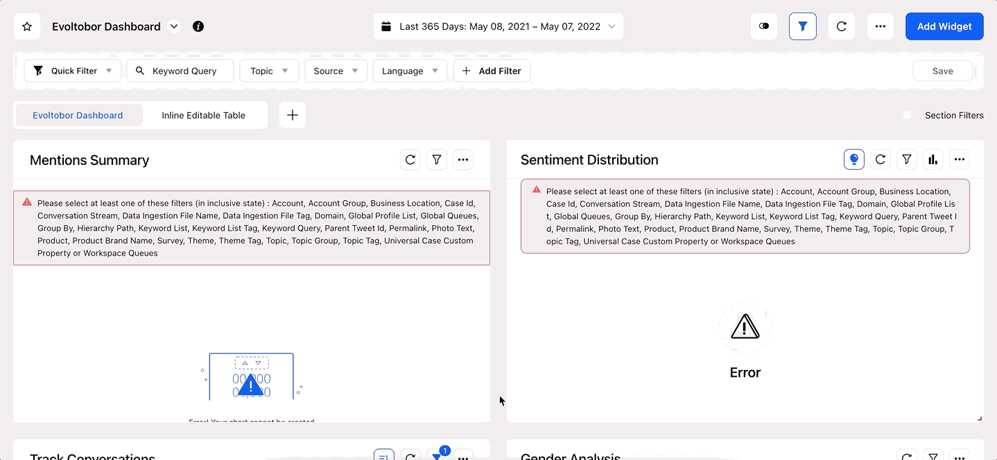 Sprinklr's Alert Manager