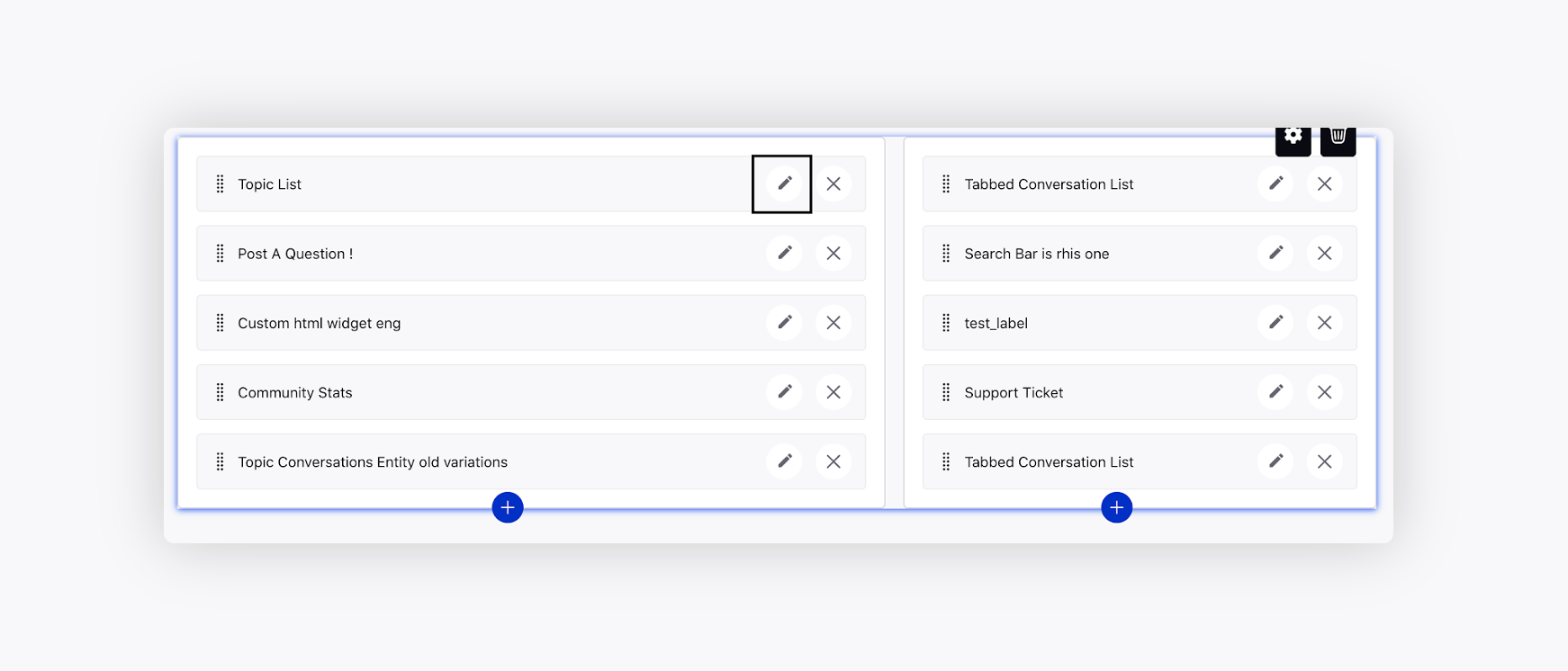 Page Layouts in Community Builder