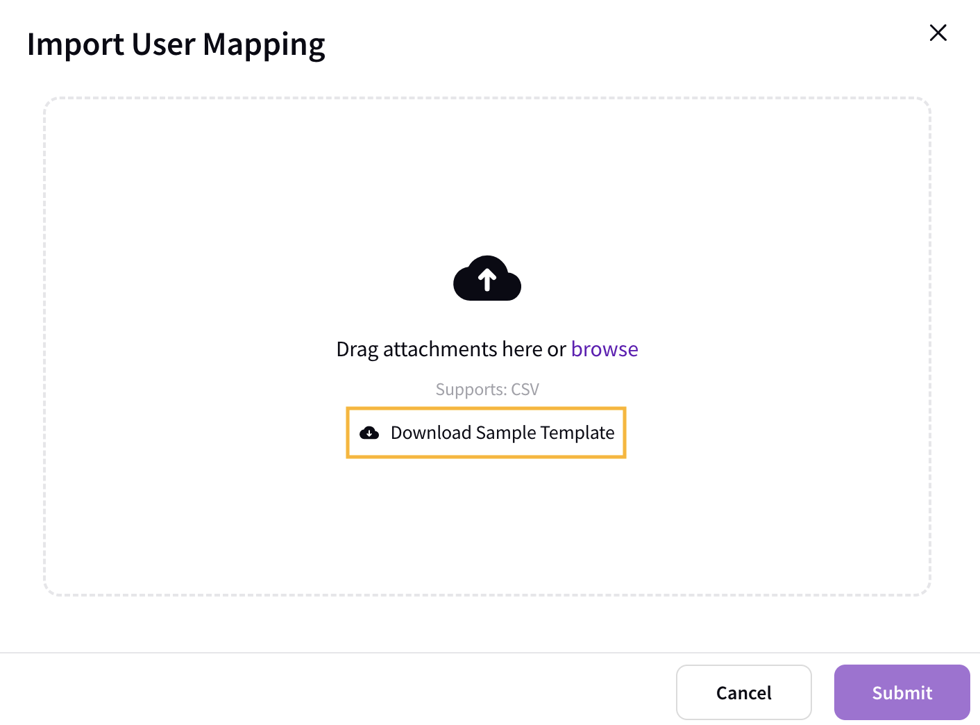 Drag mapping!