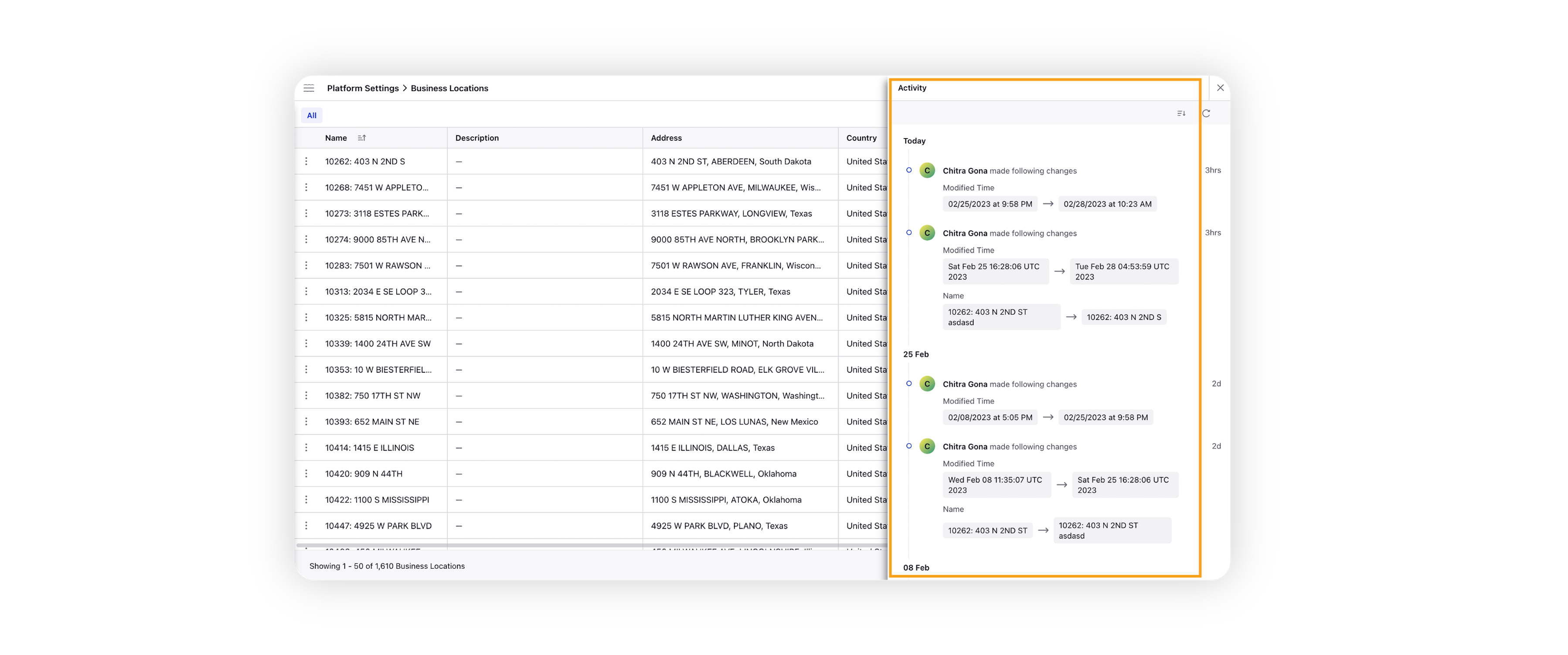 Managing Multiple Business Locations