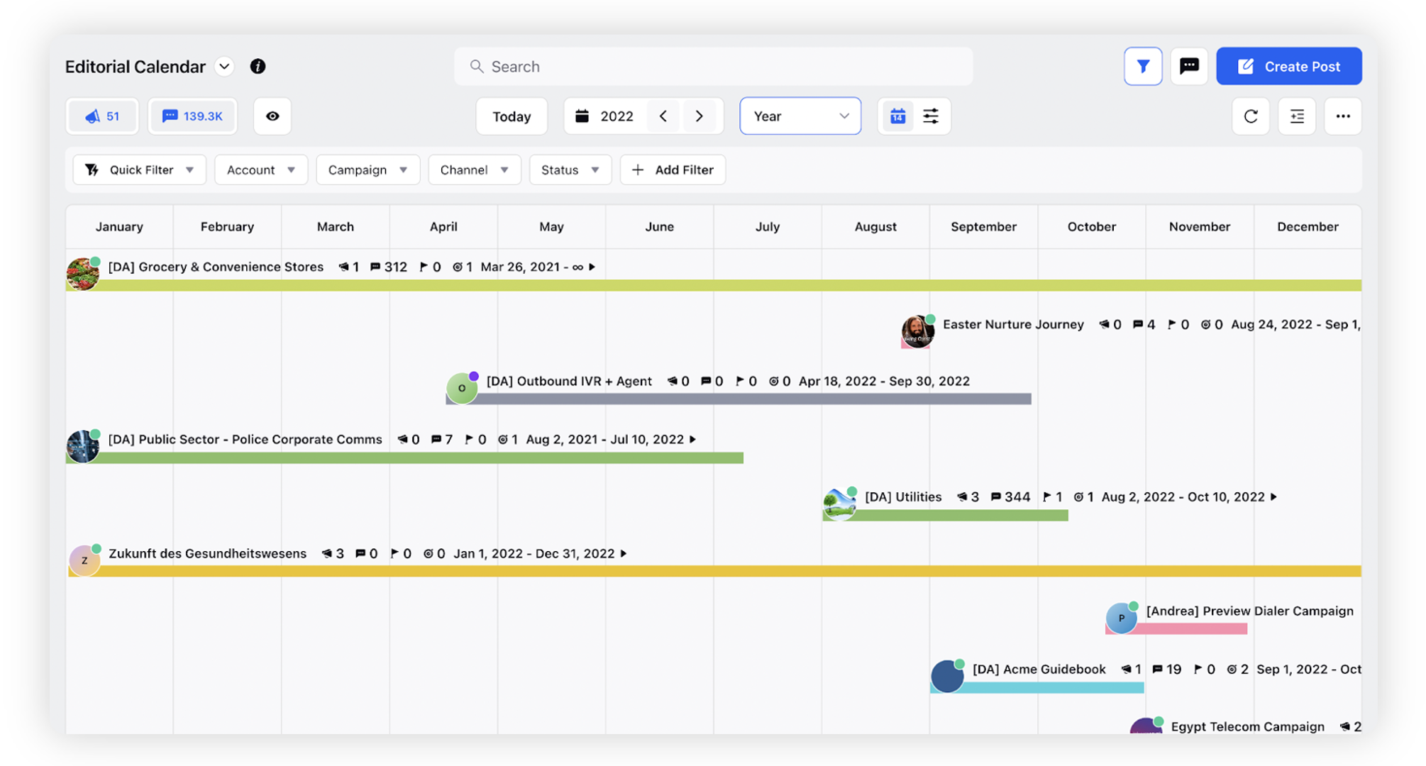 ‎What is Editorial Calendar? Sprinklr Help Center