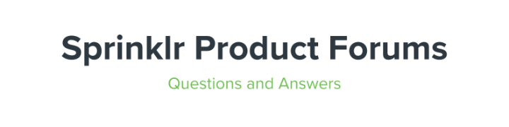 Product Forums