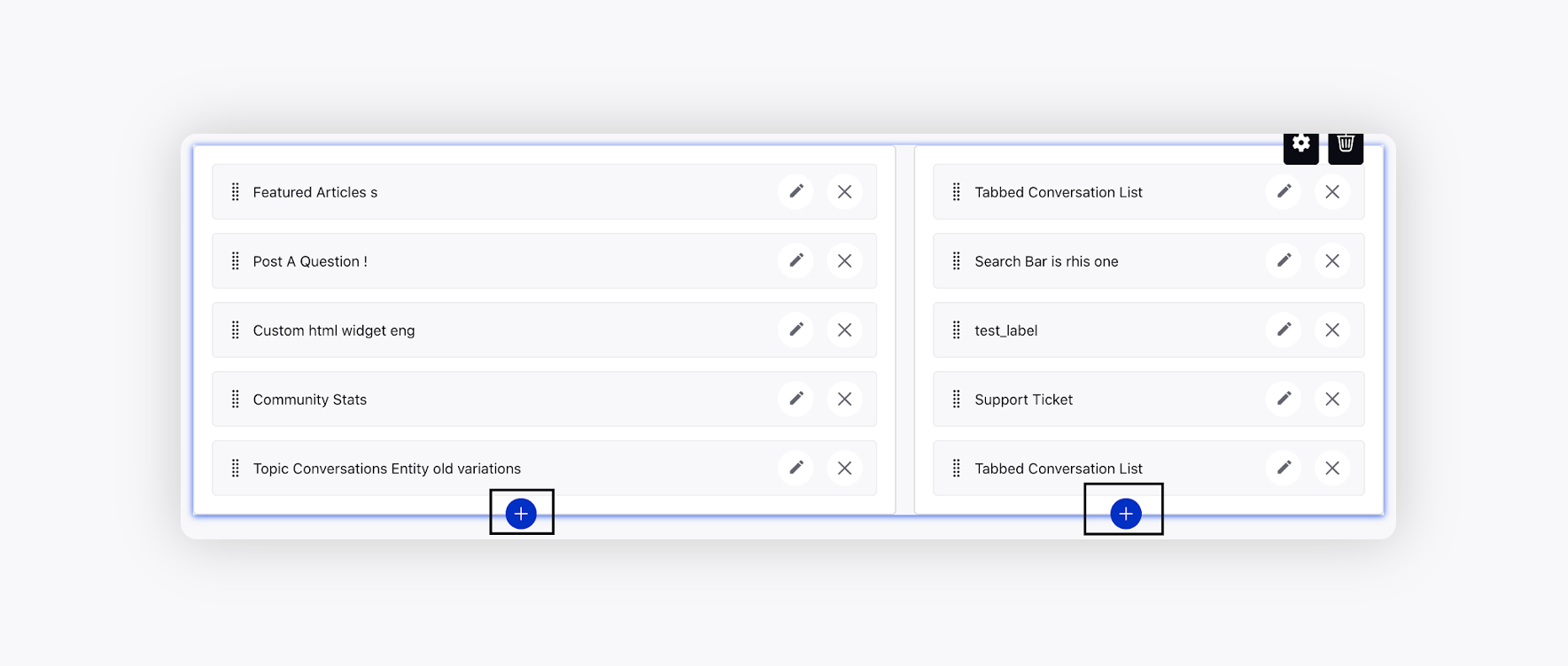 Page Layouts in Community Builder