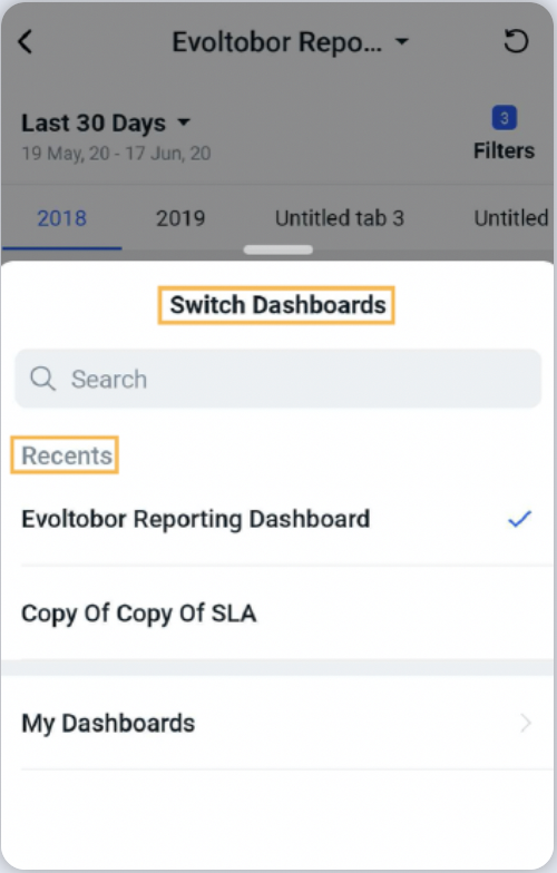 ‎View Reporting Dashboards In Sprinklr Mobile App | Sprinklr Help Center