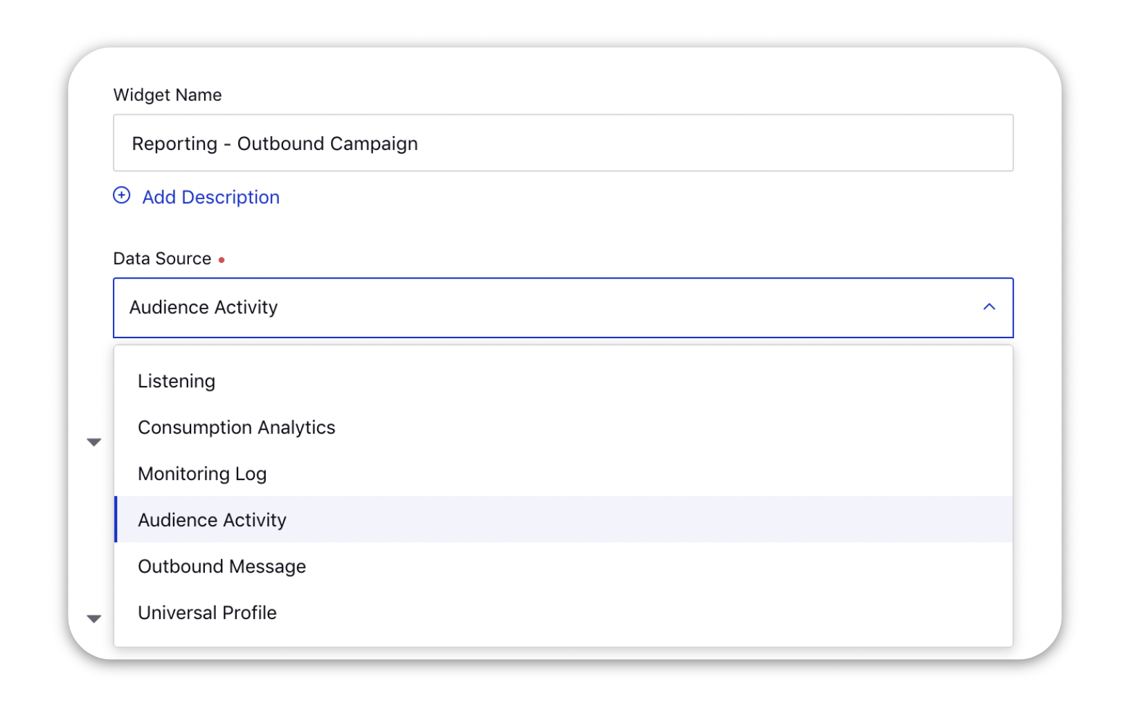 Audience Activity Report