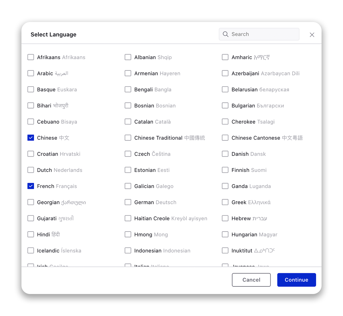 Selecting Languages for Survey Translation