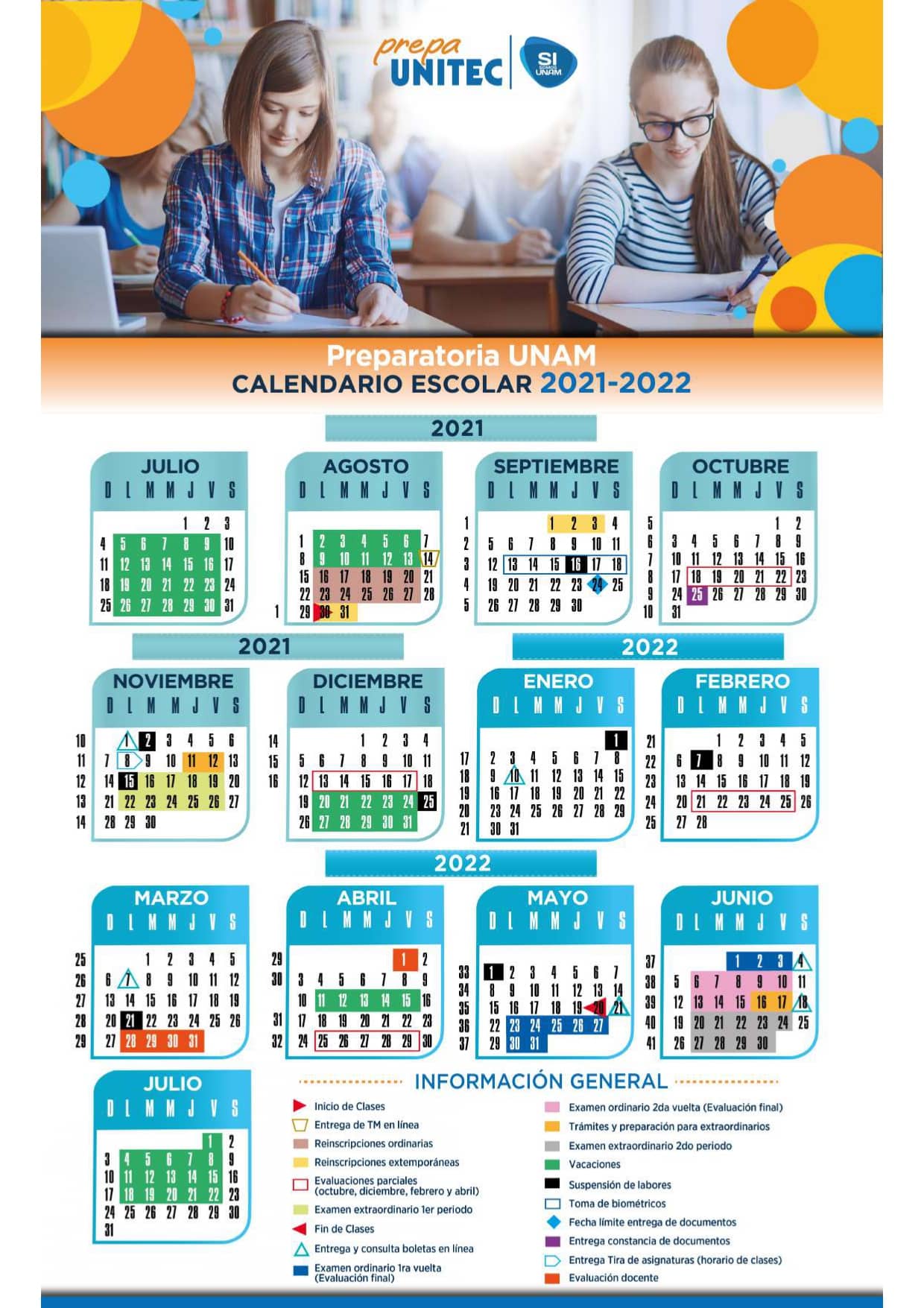 Calendario Escolar Anual Unam 2022 My XXX Hot Girl