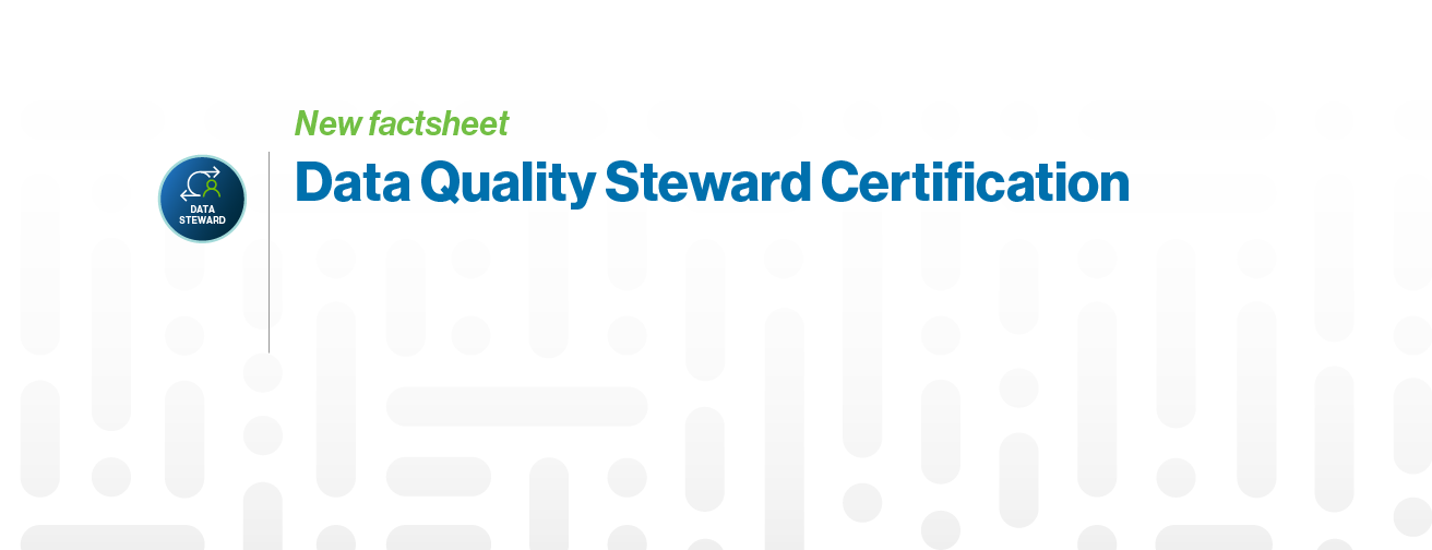 Industry-recognized certification for experienced Collibra Data Quality users